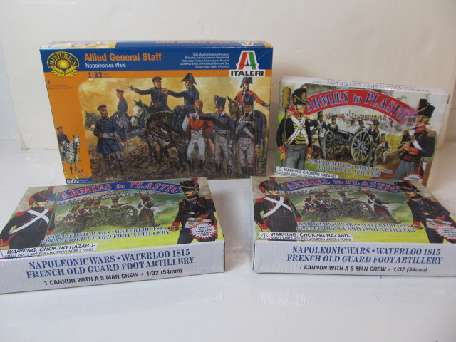 lot 94 image: Group of New Unused Military Models