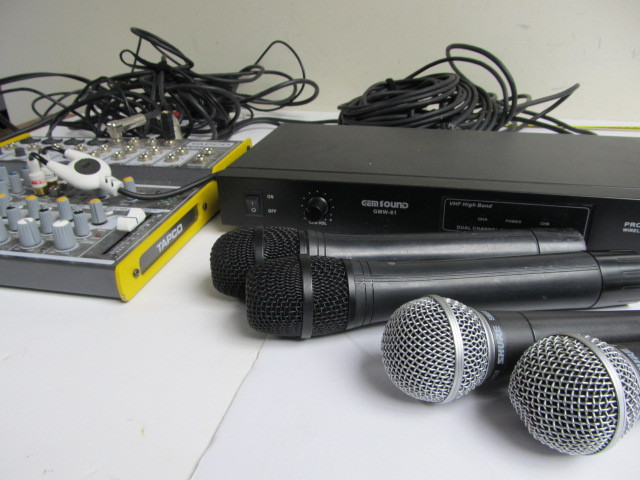 lot 222 image: Stereo Mixing Equipment & Microphones