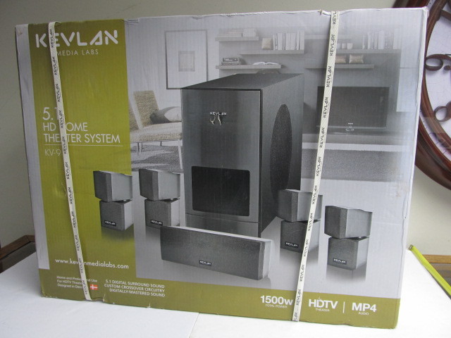 lot 235 image: Brand New KEVLAN HD Home Theater System