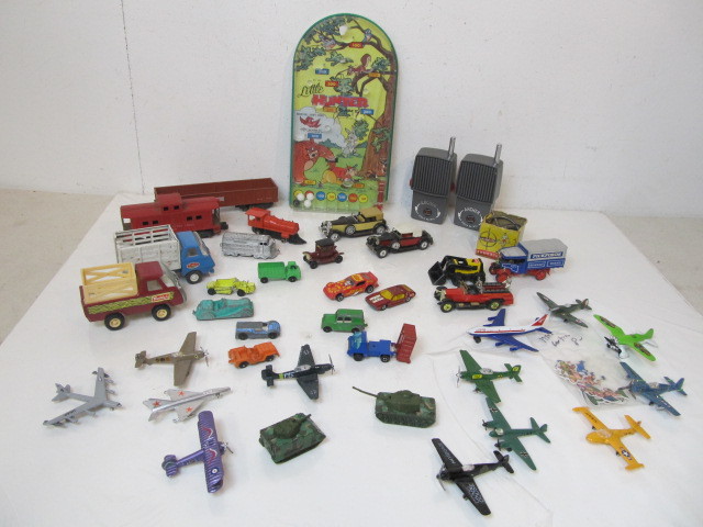 lot 244 image: Nice Group of Vintage Toys Diecast Hot Wheels Matchbox etc