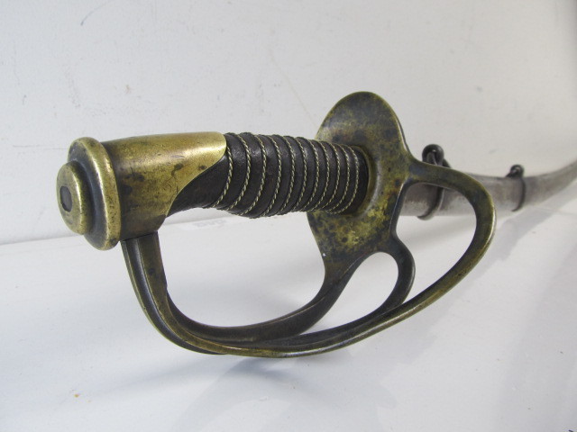 lot 6 image: Original Civil War Era HENRY BOKER  M1860 Cavalry Sword