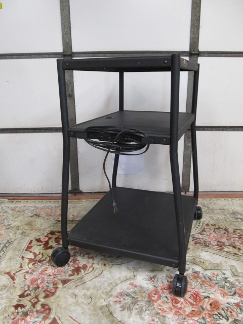 lot 114 image: Quartet Wide Body Metal AV Cart