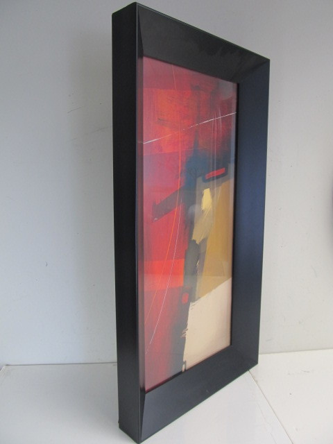 lot 146 image: Sebastian Alterera Framed Abract Print - Elusive Dimensions III