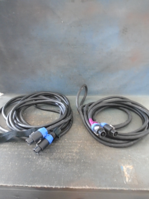lot 9 image: Speaker Cables and NL8FC Connectors