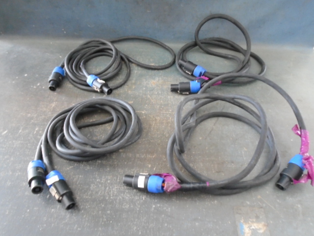 lot 12 image: NL4FC Connectors and Speaker Cable