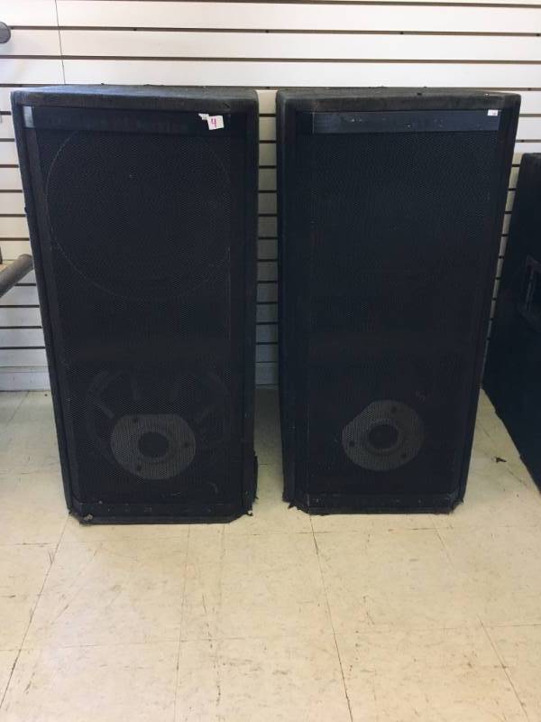 lot 4 image: Peavey DTH Concert Subs