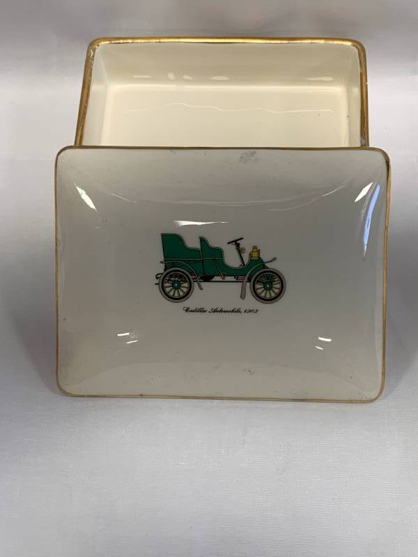 lot 4 image: 1903 Cadillac Automobile Dish