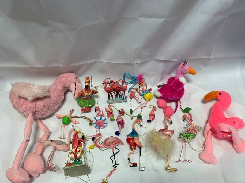 lot 68 image: Large Lot of Flamingo Collection