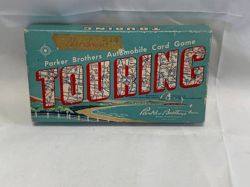 lot 76 image: 1958 Parkers Brothers Touring Car Card Game