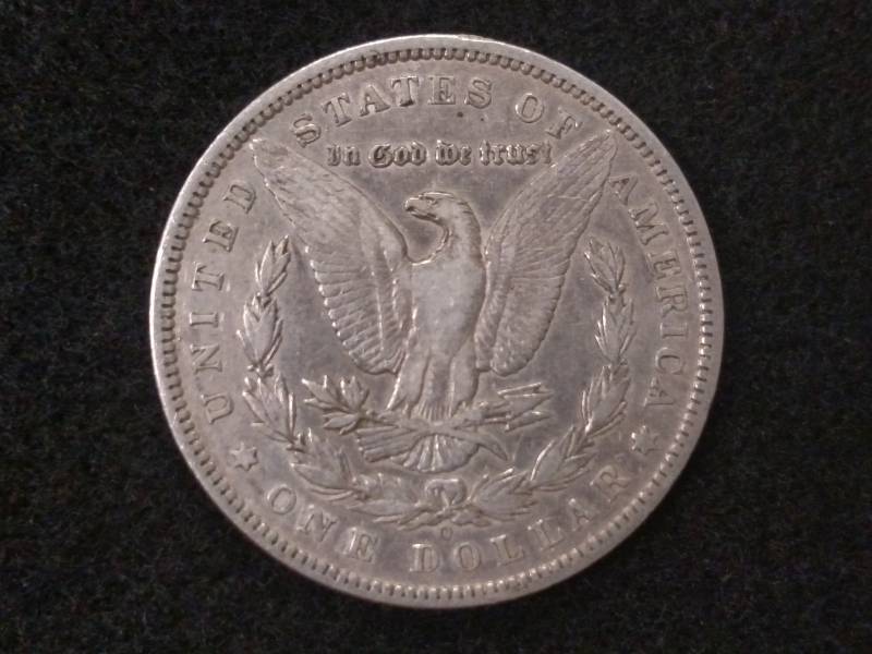 lot 11 image: 1892 O Morgan Silver Dollar...