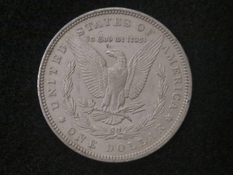 lot 12 image: 1896 Morgan Silver Dollar...