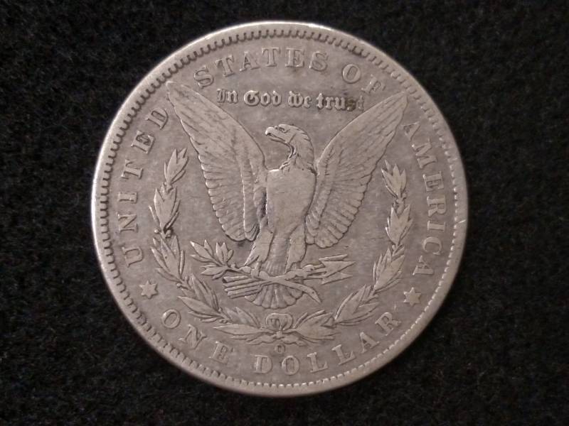 lot 16 image: 1900 O Morgan Silver Dollar...