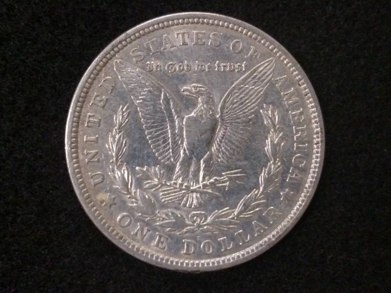 lot 20 image: 1921 D Morgan Silver Dollar...