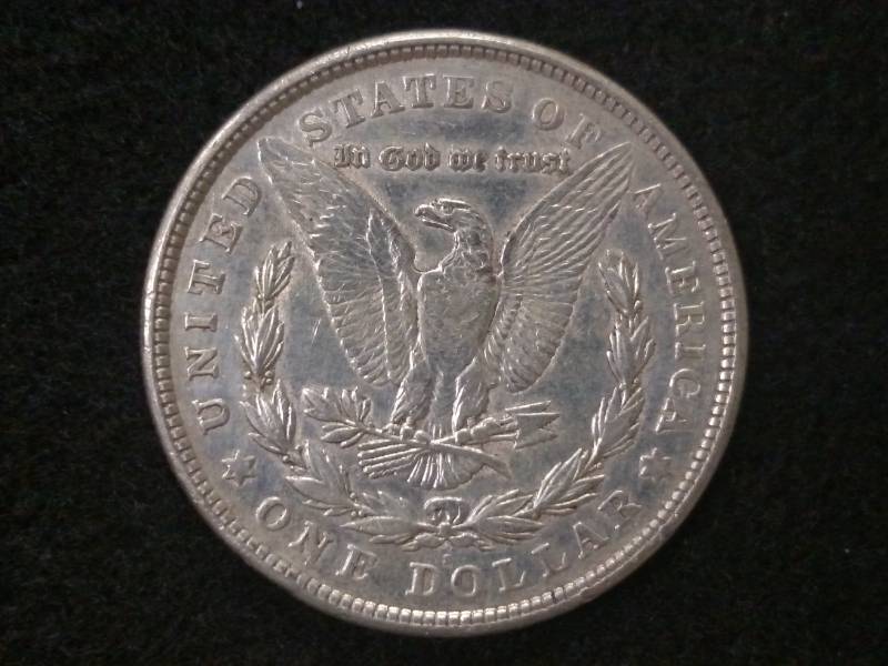 lot 23 image: 1921 S Morgan Silver Dollar...