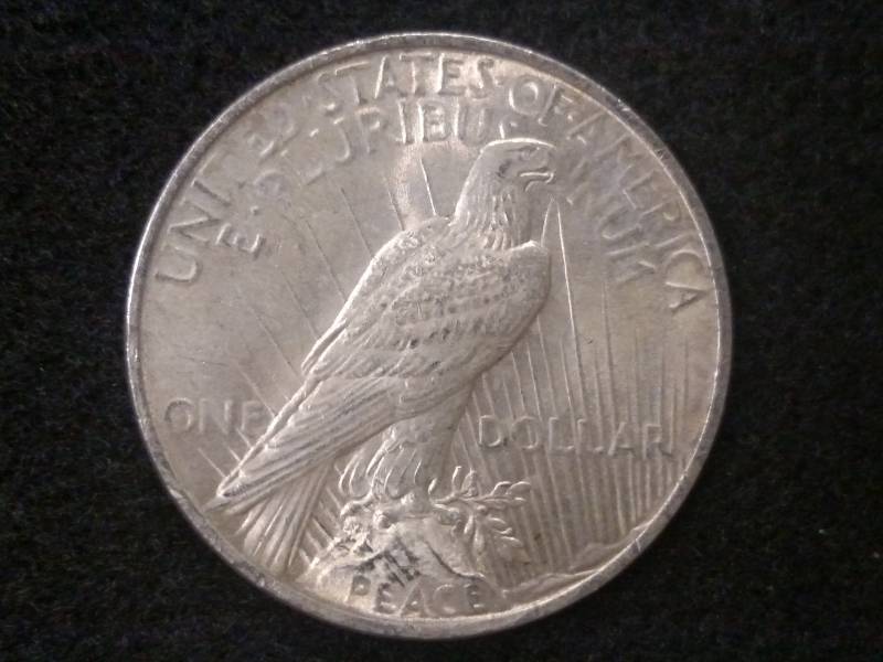 lot 27 image: 1922 Peace Silver Dollar...