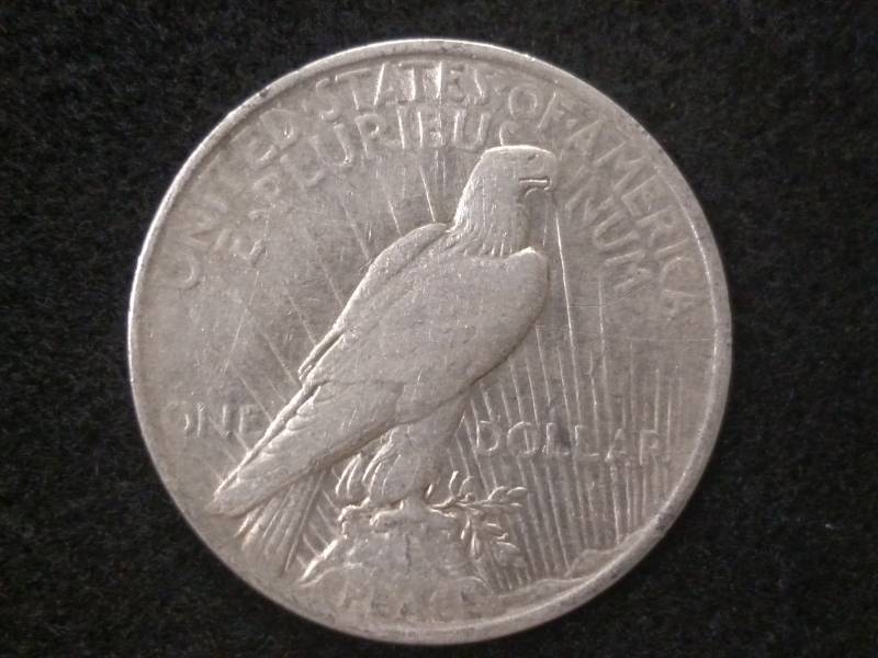 lot 37 image: 1923 Peace Silver Dollar...