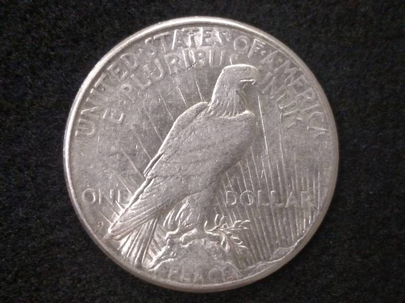 lot 41 image: 1923 S Peace Silver Dollar...