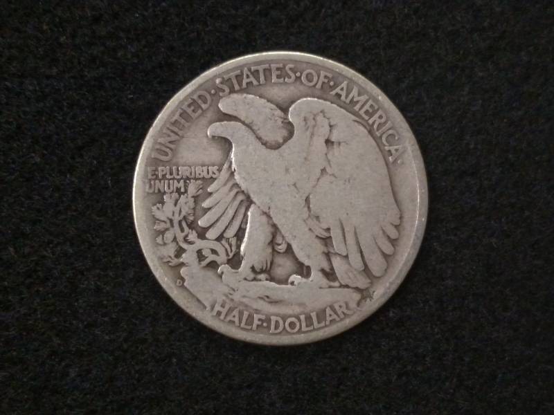 lot 63 image: 1939 D Walking Liberty Silver Half ...