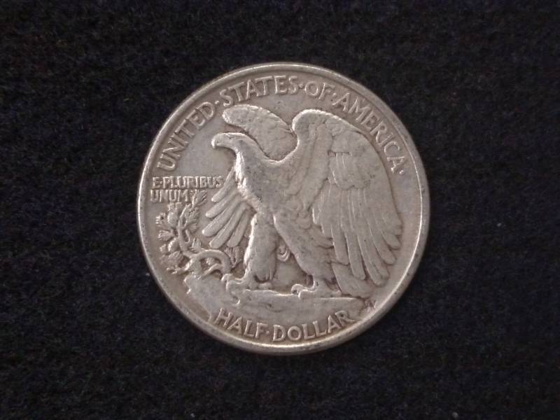 lot 69 image: 1942 Walking Liberty Silver Half Do...