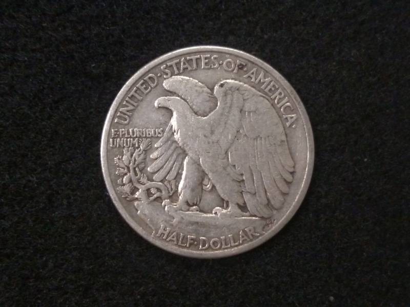 lot 73 image: 1943 Walking Liberty Silver Half Do...