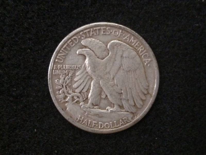 lot 83 image: 1947 D Walking Liberty Silver Half ...