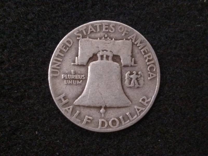 lot 88 image: 1952 Franklin Silver Half Dollar...