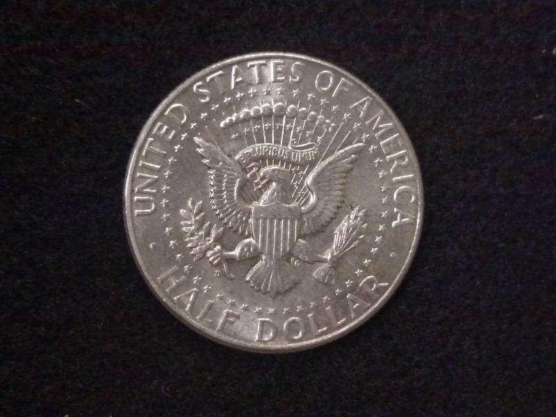 lot 105 image: 1964 D Kennedy Silver Half Dollar...