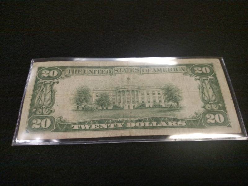 lot 138 image: 1928 Twenty Dollars Federal Reserve...