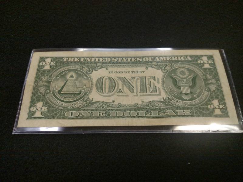 lot 140 image: 1957 A One Dollar Silver Certificat...