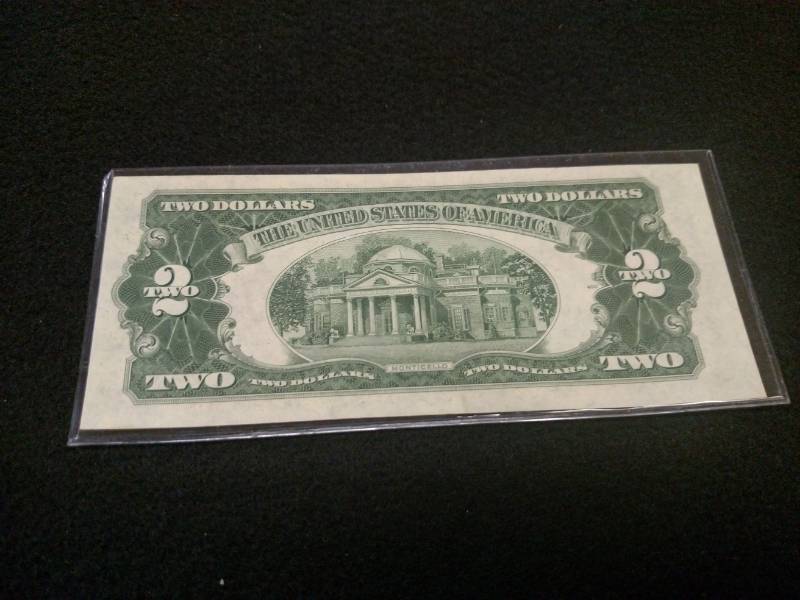 lot 141 image: 1953 Two Dollars Red Seal Note...