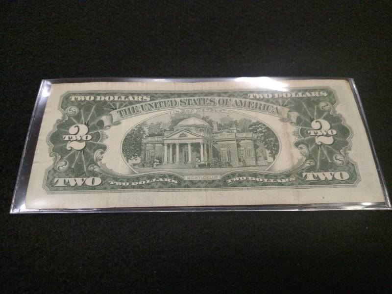 lot 142 image: 1963 Two Dollars Red Seal Note...