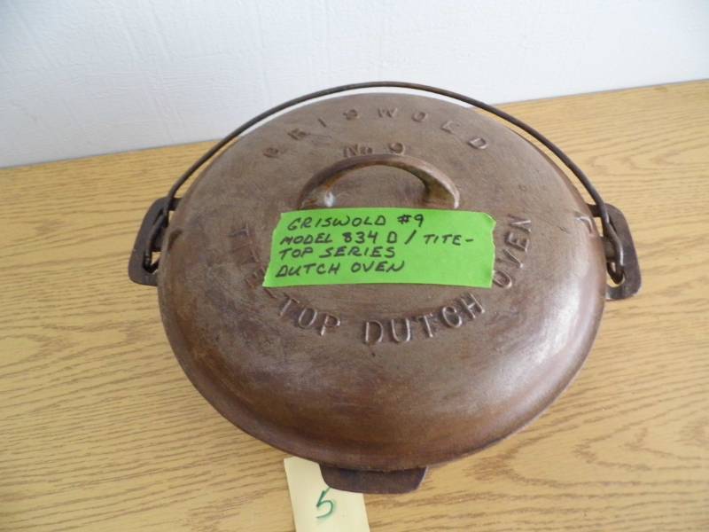 lot 5 image: Griswold Frying Pan