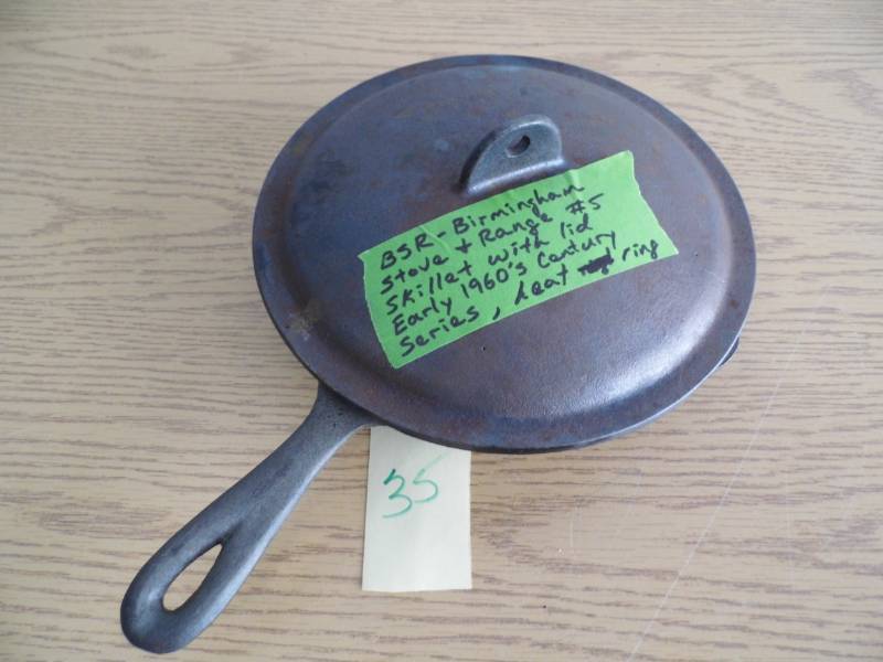 lot 35 image: SR Birmingham Stove & Range Skillet