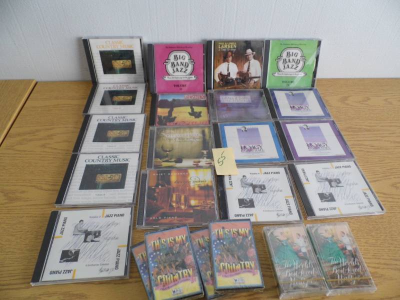 lot 55 image: CDs - Cassettes