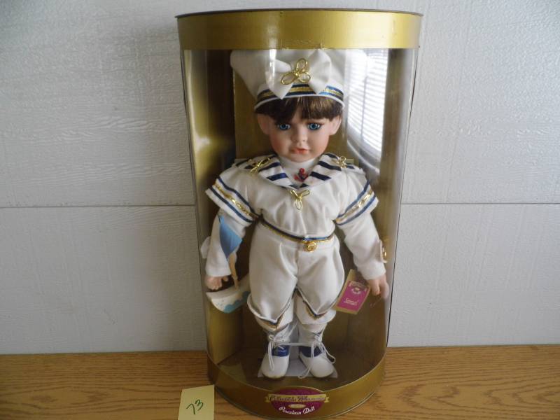 lot 73 image: Porcelain Doll