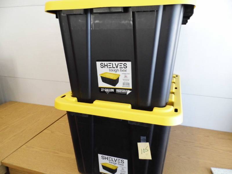 lot 105 image: Lot of 2 Totes