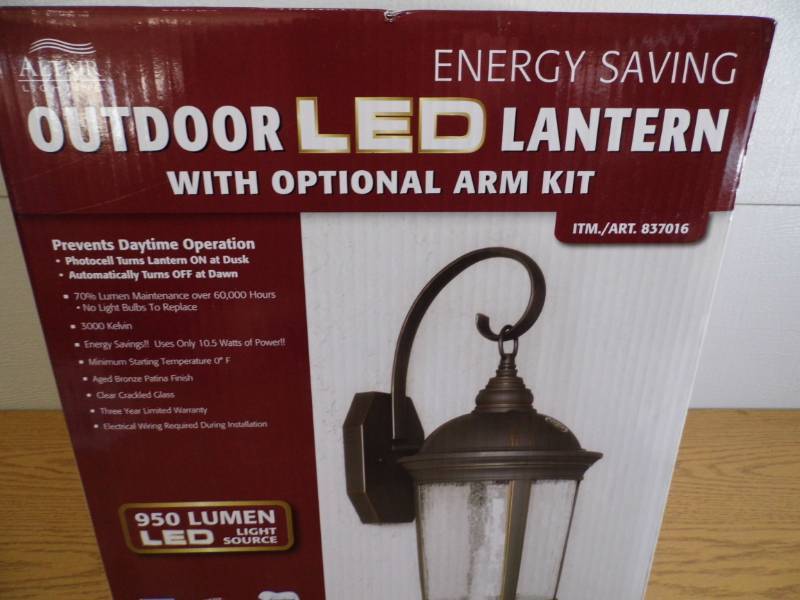 lot 117 image: New Altar Outdoor LED Lantern