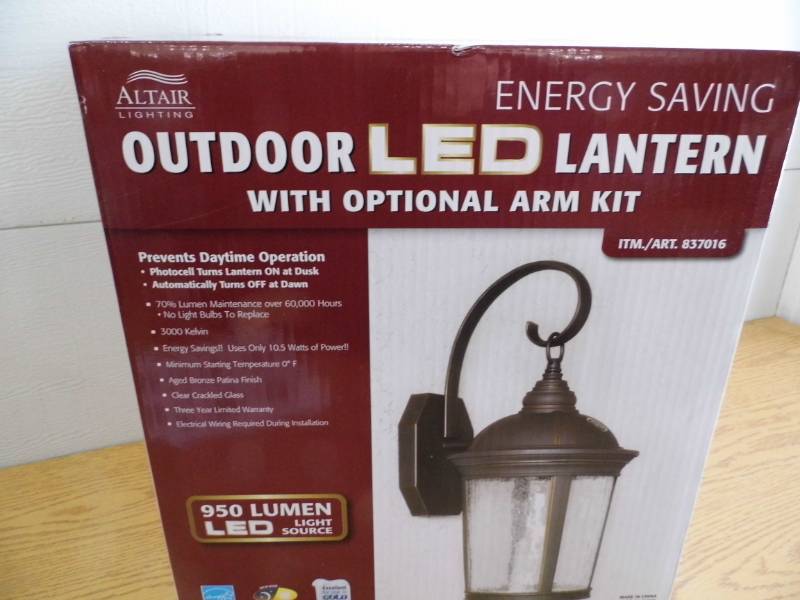 lot 119 image: New Altar Outdoor LED Lantern