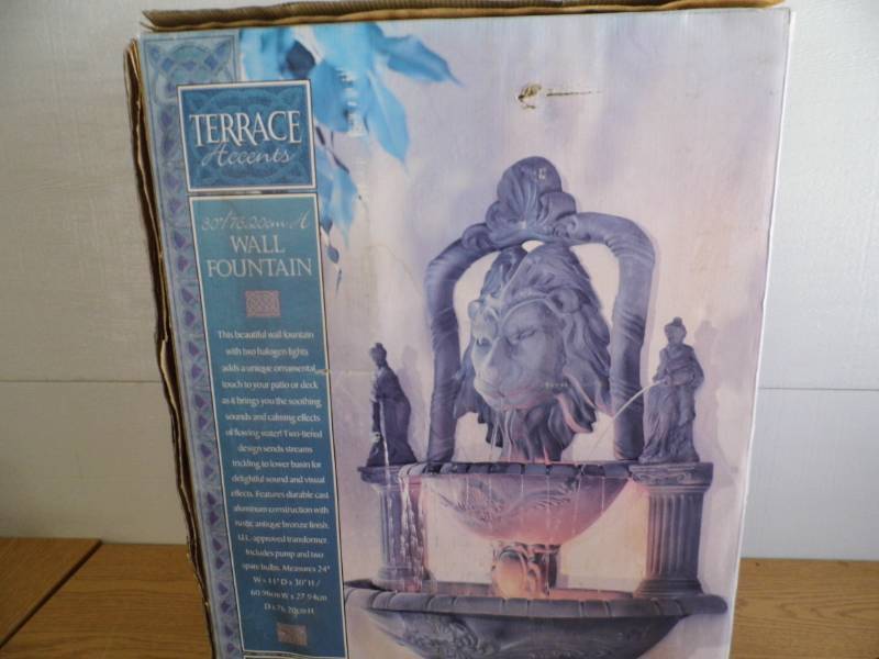 lot 120 image: Wall Fountain