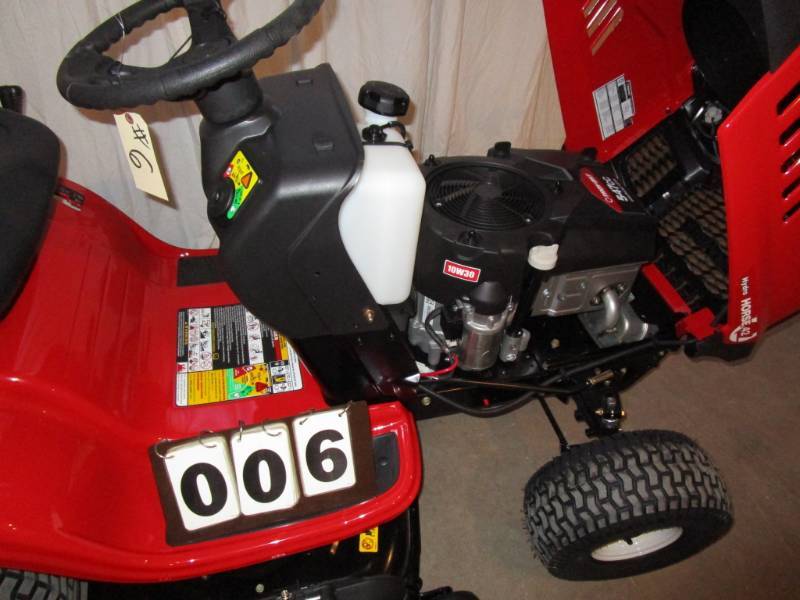 lot 6 image: Troy Bilt 42 Hydro Riding Mower