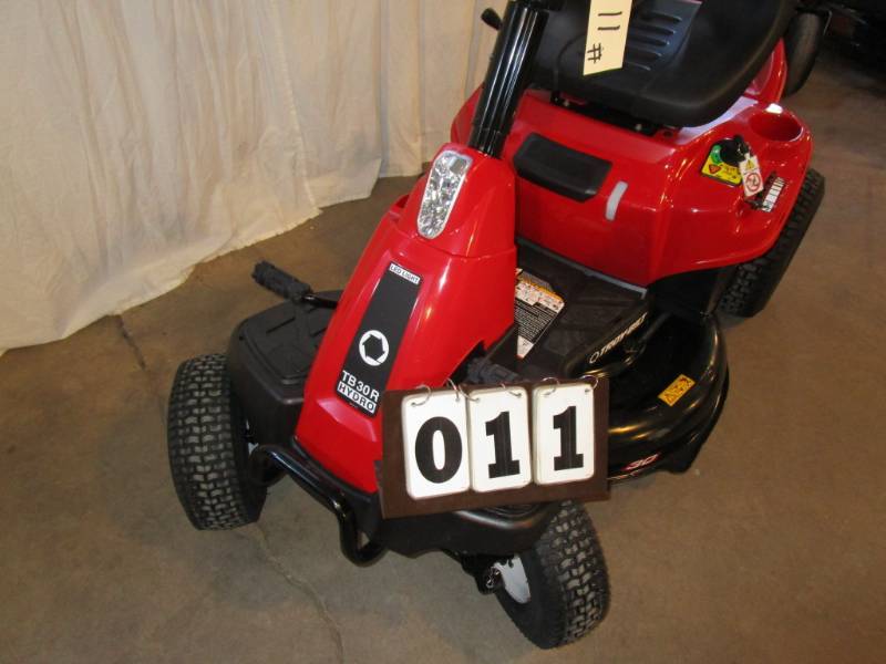 lot 11 image: Troy-Bilt 30 Hydro Riding Mower