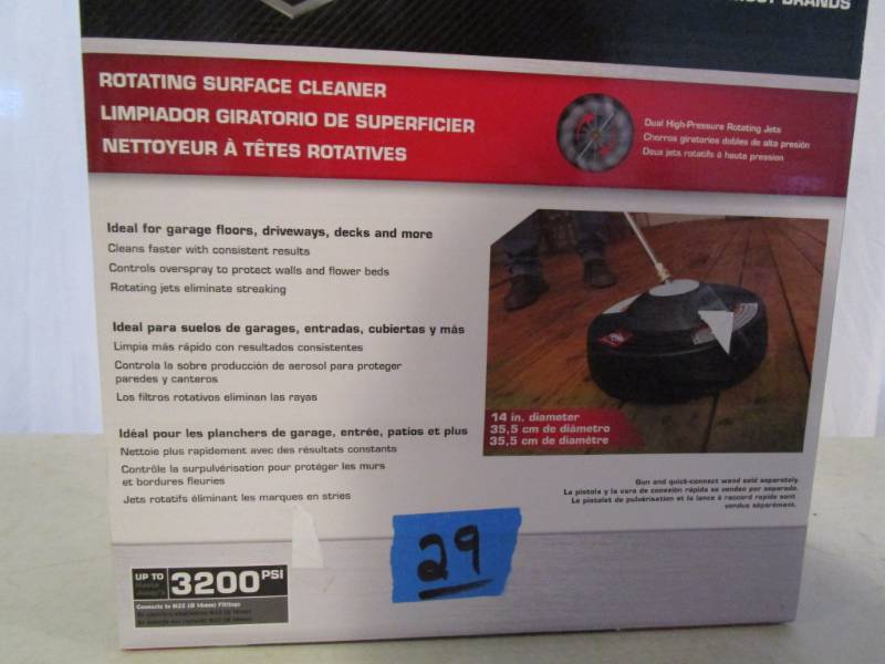 lot 29 image: Briggs & Stratton Rotating Surface Cleaner