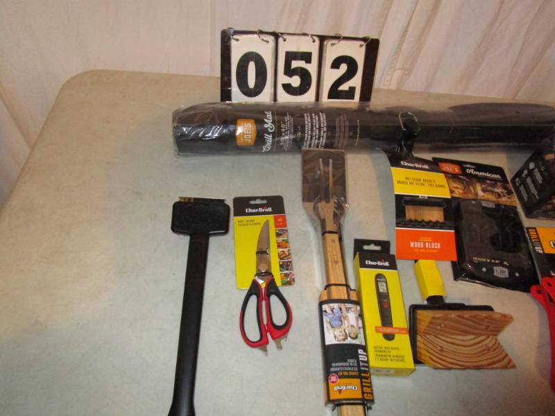 lot 52 image: Outdoor Cooking Accessory Starter Kit
