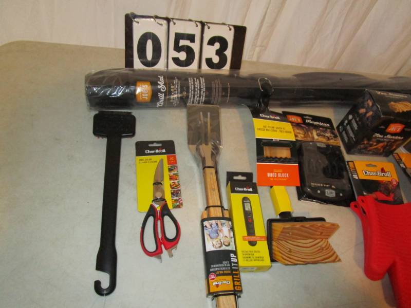 lot 53 image: Outdoor Cooking Accessory Starter Kit