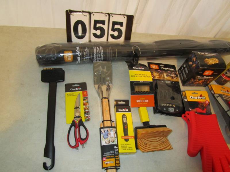 lot 55 image: Outdoor Cooking Accessory Starter Kit