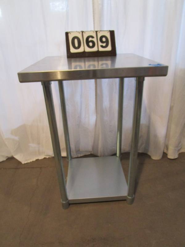 lot 69 image: Stainless Steel Prep Table