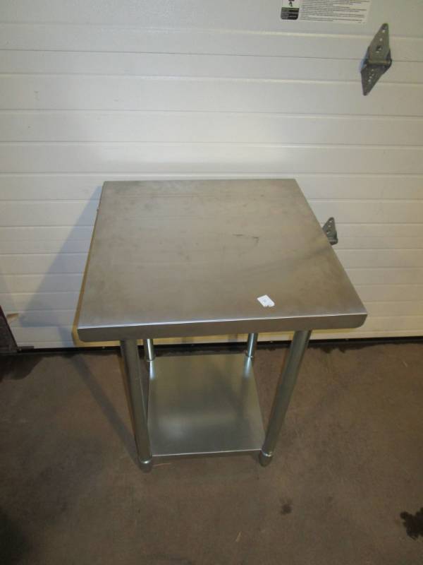 lot 73 image: Stainless Steel Prep Table