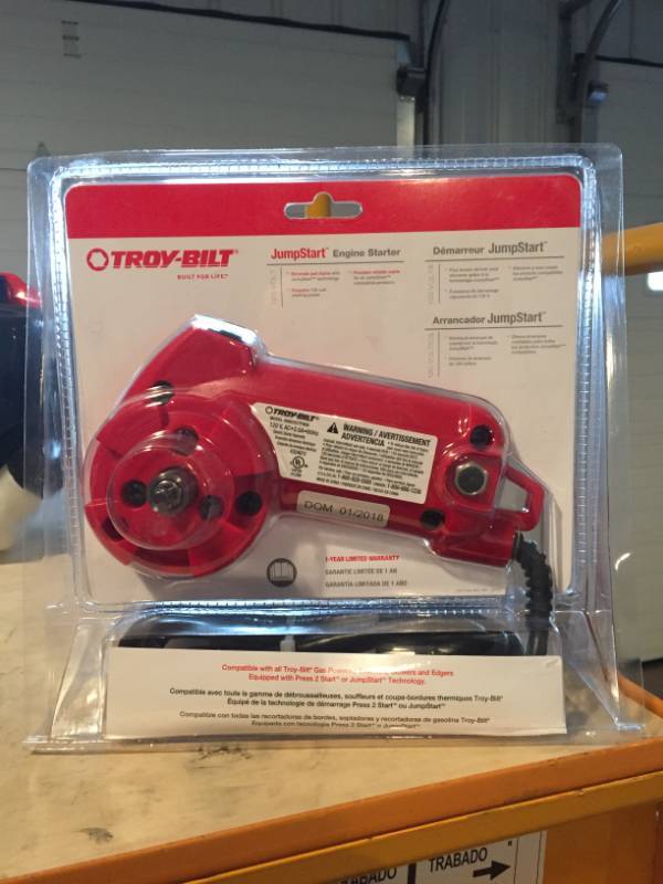 lot 83 image: Troy-Bilt Jumpstart Engine Starter