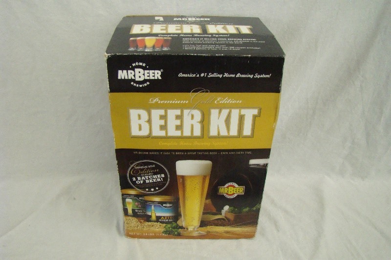 lot 52 image: New In Box Mr. Beer Beer Making Kit