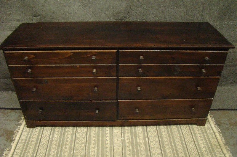 Large Wooden 6 Drawer Dresser Ec 270 Huge Estate Auction K Bid